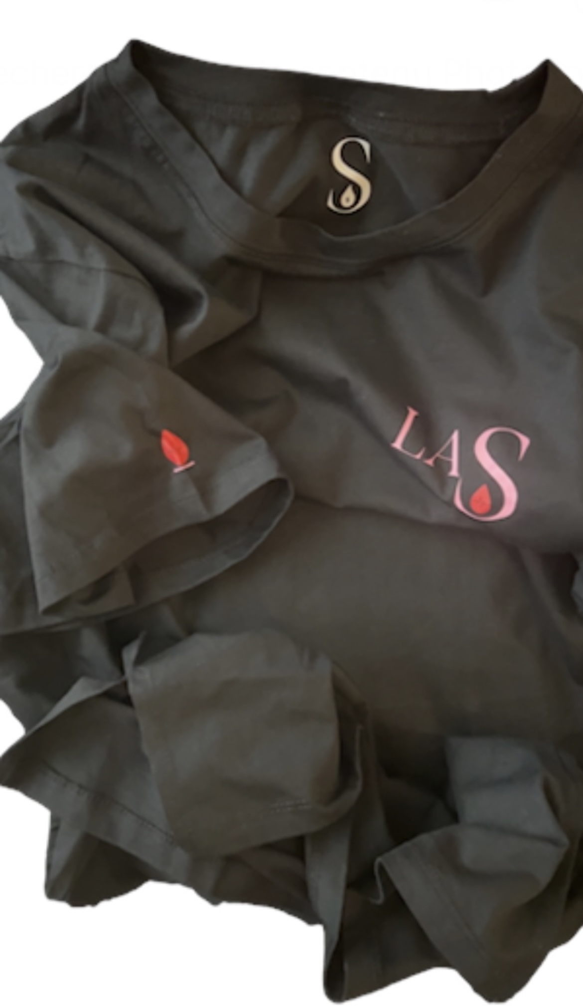 T-shirt robe laS Noir – Image 6