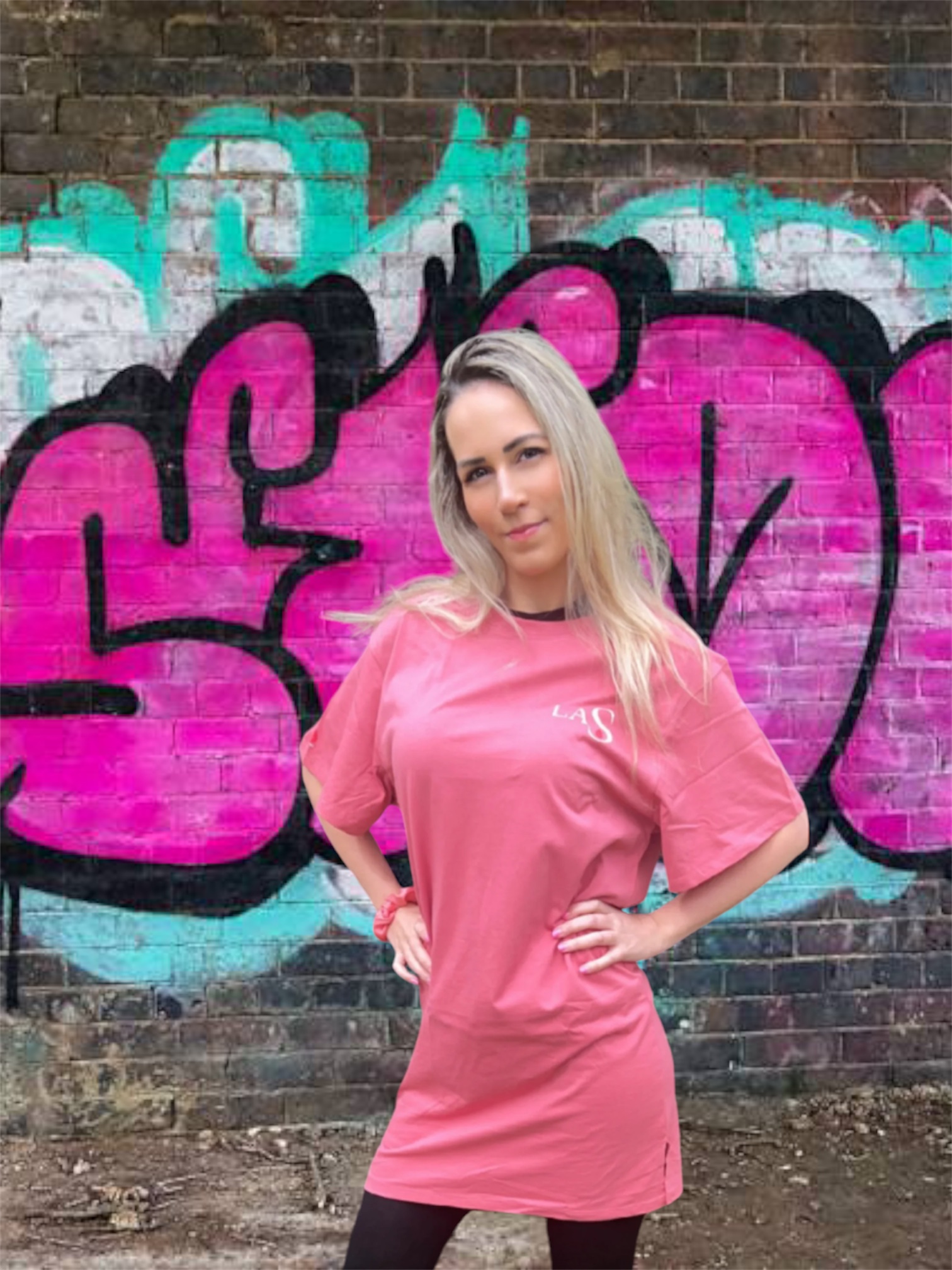 T-shirt robe LaS Rose – Image 2