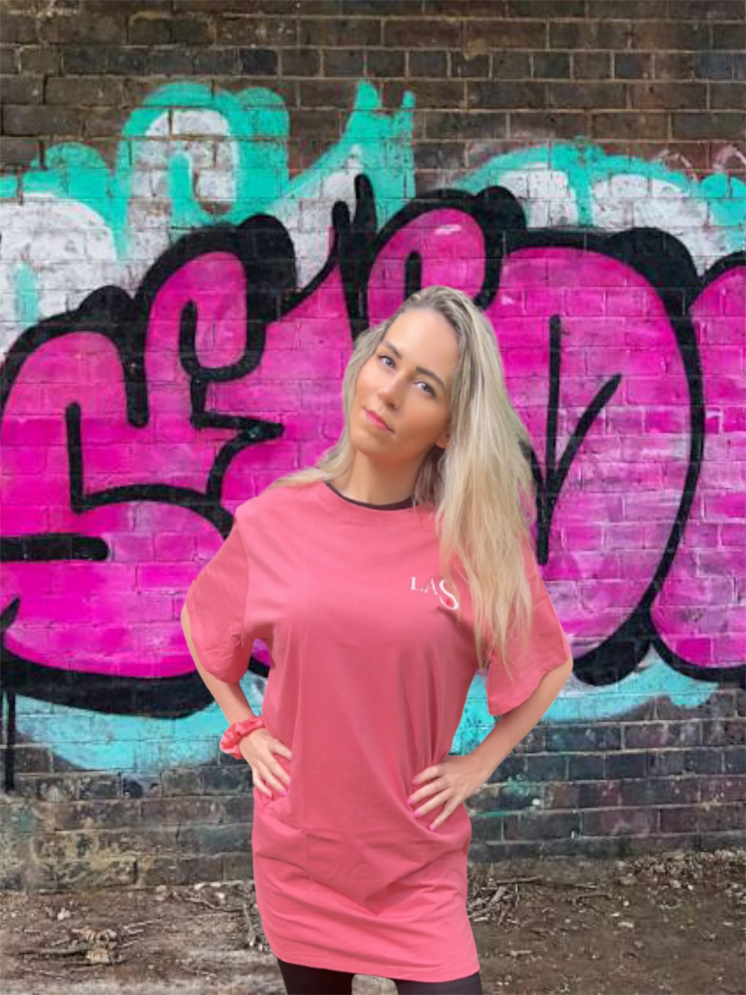 T-shirt robe LaS Rose