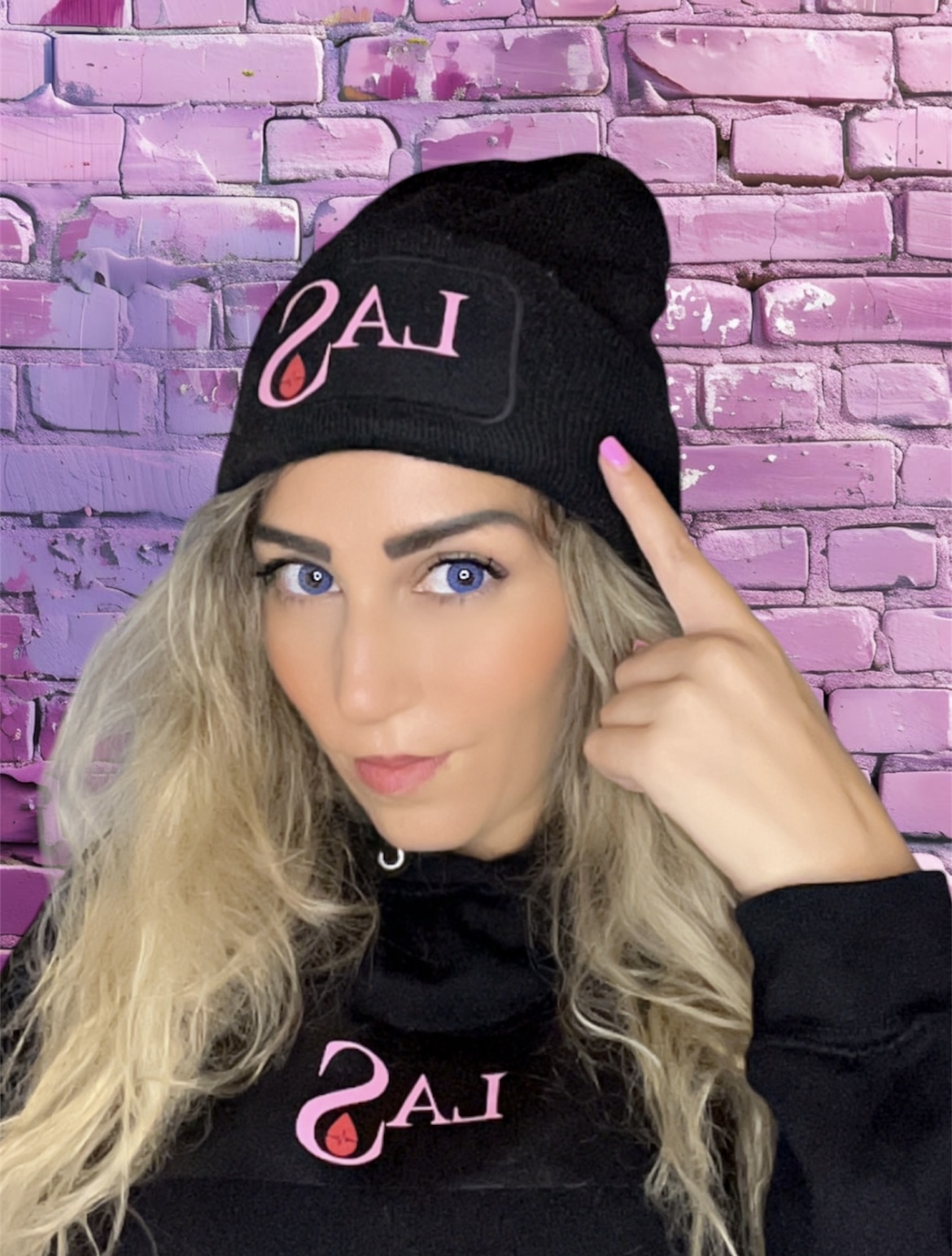 Bonnet La S , basic Noir R