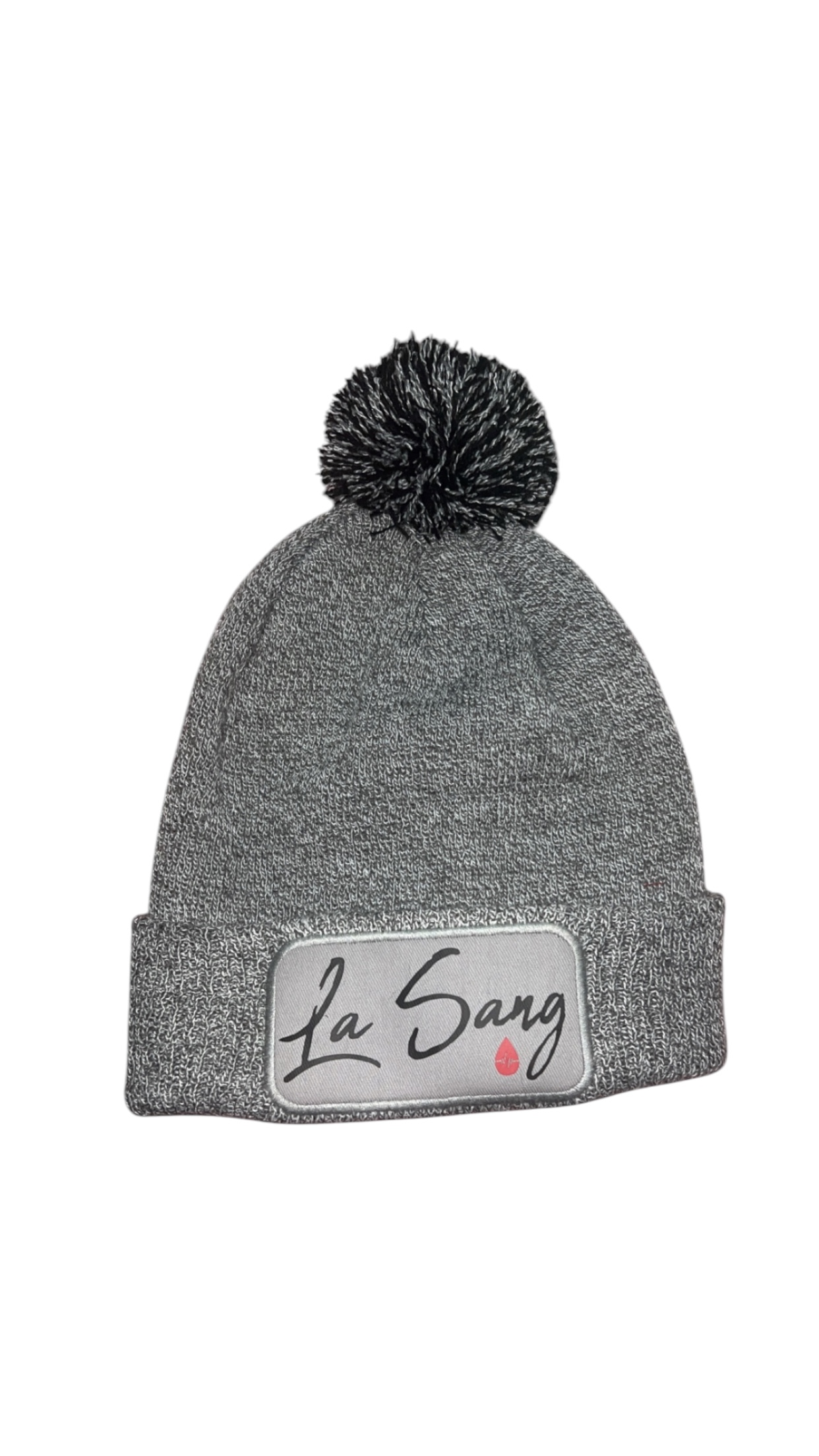 Bonnet La S Pompon Gris LaSang – Image 5