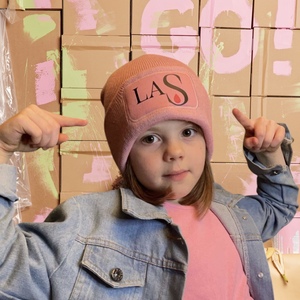 Bonnet kids rose Basic LaS