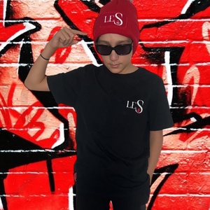 Bonnet Le S kids pompon Rouge