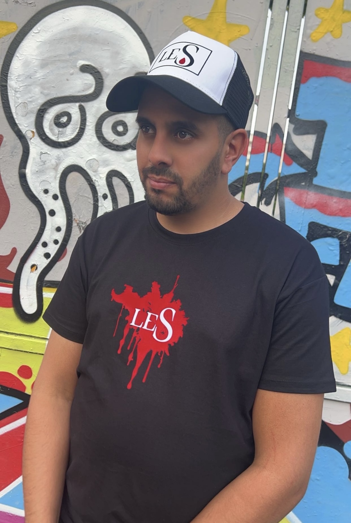 Casquette le S velours Nb – Image 3