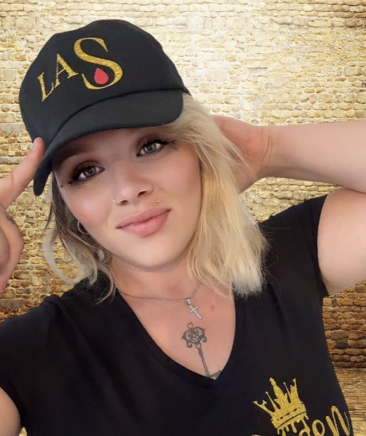 Casquette Gold by La S